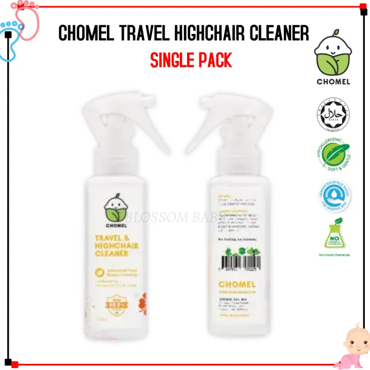 CHOMEL Sanitize Spray Travel & Highchair Cleaner 100ml Lazada