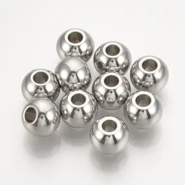 Original Gold Color Metal Spacer Beads 304 Stainless Steel Smooth