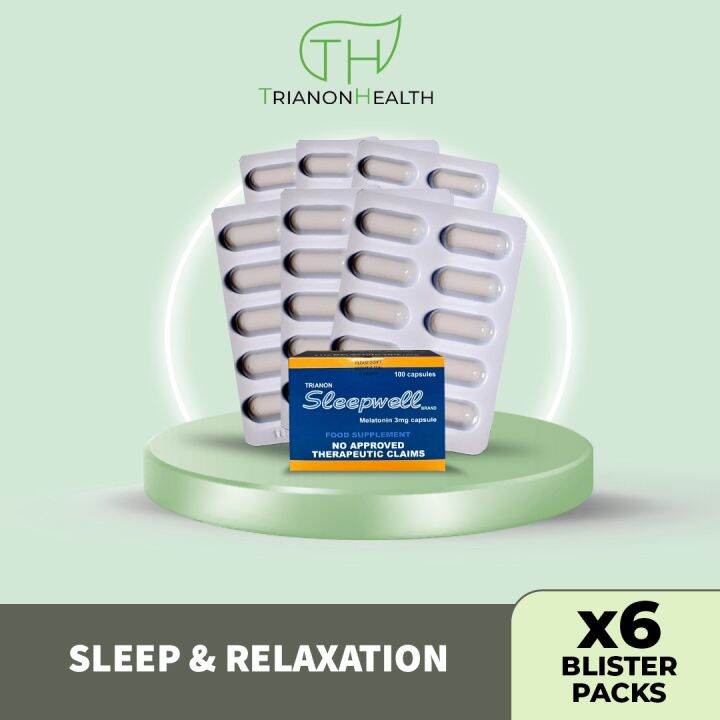 Sleepwell Brand Melatonin (Sleep Aid Supplement, Immune System Booster