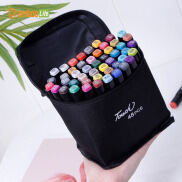 Bút màu lông marker Bamboo Life bộ bút màu nước dạ tô vẽ tranh đánh dấu 2