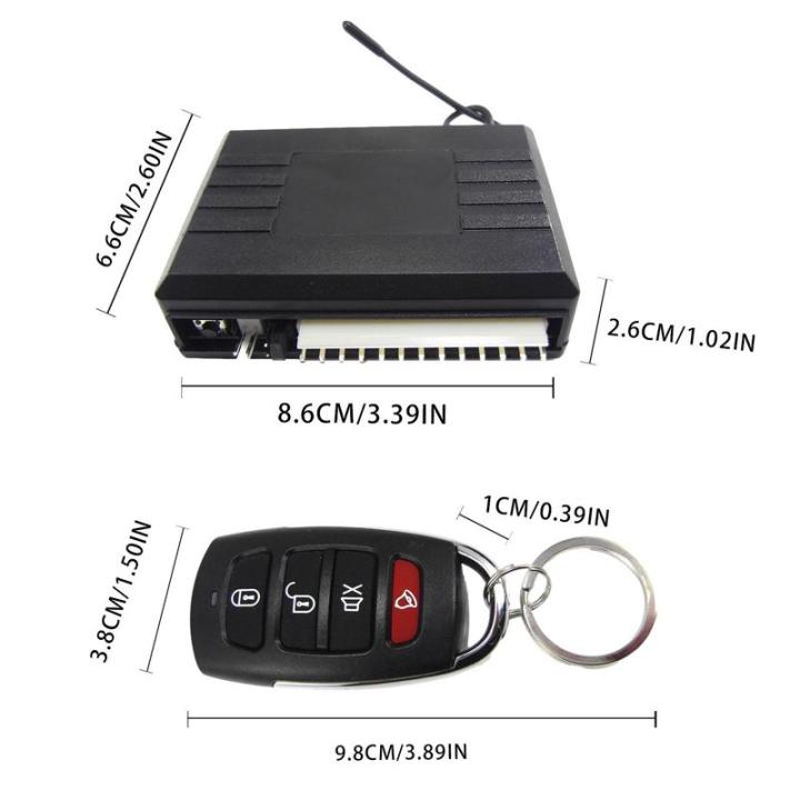 โมดูลชุดอุปกรณ์สำหรับล็อครถระยะไกลควบคุมระบบ-keyless-entry-ชุดอุปกรณ์สำหรับล็อค-ing-อุปกรณ์ควบคุมประตูปลดล็อคจากระยะไกลชุดสายไฟ