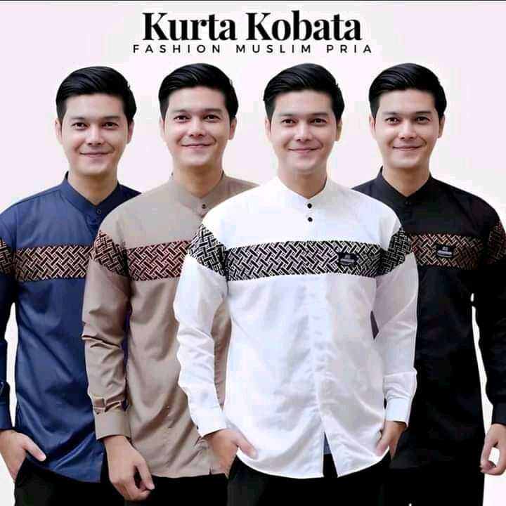 Kemeja Koko Baju Sholat Baju Muslim Koko Kobata Koko Hadrah Baju Santri