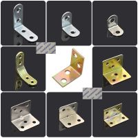 ✑ 50Pcs Stainless Steel Iron Furniture Right Angle Corner Bracket L Shaped Connector 90 Degree Connecting Brace