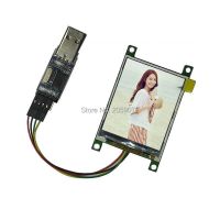 【⊕Good quality⊕】 fuchijin77 นิ้ว Uart โมดูลจอแสดงผล Lcd Tft พร้อมแฟลช Pl2303พอร์ตอนุกรมหน้าจอสีสันสำหรับ Stm32คอมพิวเตอร์พีซี