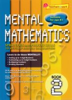 MENTAL MATHEMATICS BOOK 2 BY DKTODAY