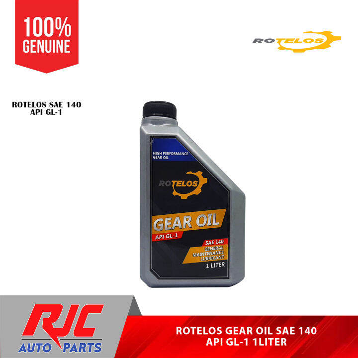 Rotelos SAE140 Api GL1 Gear Oil 1Liter Lazada PH