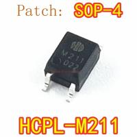 10ชิ้นซิลค์สกรีน M211 HCPL-M211 M211-TR SOP4โซลิดสเตตรีเลย์ออปโตคัปเปลอร์