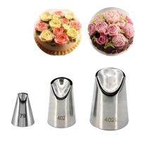 3ชิ้น #79 #40 # 402L ดอกเบญจมาศหัวฉีดสำหรับแต่งหน้าเค้ก Tulip Pastry Nozzles Succulents ท่อโรยน้ำตาลไอซิ่ง Bakeware เครื่องมือทำเพสตรี