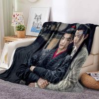 [High-end blanket] ละคร Untamed Xiao Zhan Wang Yi Bo นุ่มโยนผ้าห่มโยนผ้าห่มนุ่มการ์ตูนพิมพ์ผ้าคลุมเตียงผ้าคลุมเตียงโซฟาของขวัญ