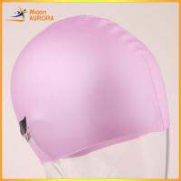 Moon AURORA ผมยาวผมสั้นหมวกว่ายน้ำเครื่องประดับศีรษะว่ายน้ำแบบสากล