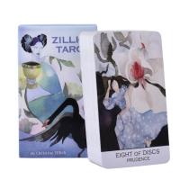 New 78pcs Zillich Tarot Cards and Guidance Divination Deck Entertainment Parties Board Game Tarot Cards Deck Party Playing frugal