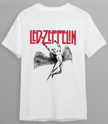 เสื้อยืด Led Zeppelin เสื้อยืดวงดนตรี เสื้อวง Led Zeppelin