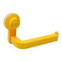 Wall-Mounted Toilet Paper Holder Wall-Mounted Suction Cup Tissue Paper Roll Holder Waterproof Tissue Box Paper Stand