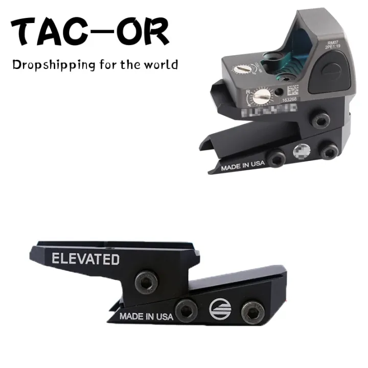 thumbnail image 2 of Tactical HY Mount - Red Dot Riser With Picatinny Rail For T1/T2 Optics & Lasers 2 of 11