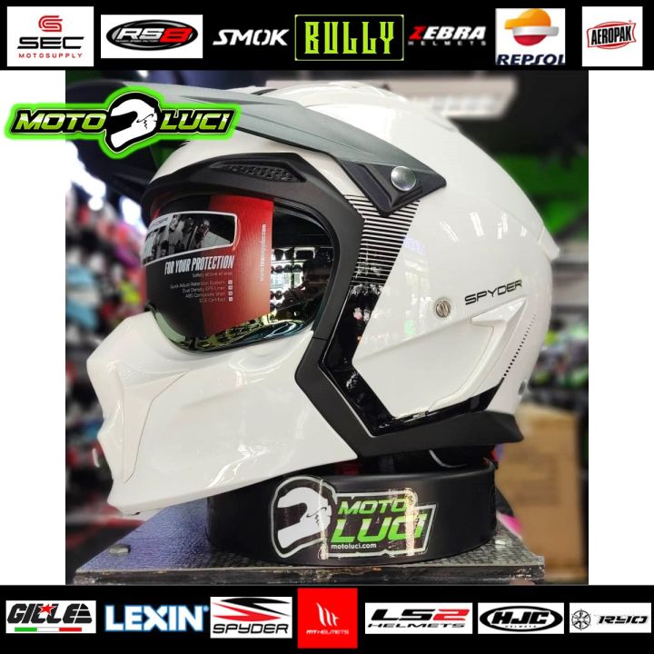 SPYDER DUAL SPORT Helmet Core (FREE 2 VISOR) | Lazada PH