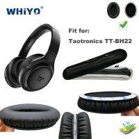 [HOT P] อะไหล่ที่ครอบหูสำหรับ Taotronics TT-BH22 TT BH22ชุดหูฟังที่คาดศีรษะเบาะรองหนัง Sarung Lengan หูฟังที่ปิดหูกันหนาวกำมะหยี่