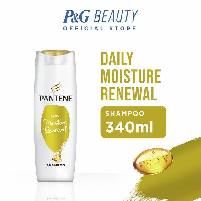 Pantene ProV Shampoo Daily Moisture Renewal (340ml) Lazada
