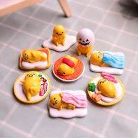 ตุ๊กตา Gudetamas ตัวการ์ตูน Yolk Lazy ไข่ไดโนเสาร์ของเล่นหุ่นกล่องทึบของเล่น Hiasan Mobil โต๊ะของขวัญสำหรับเด็ก