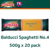 Balducci Spaghetti No.4 บัลดุชี่ พาสต้า สปาเกตตี 500g x 20 pack