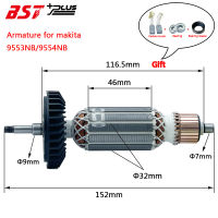 Armature Original makita 9553NB 9554NB 9556NB 9557NB AC220V-240V