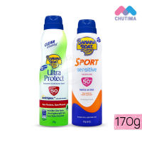 สเปรย์ กันแดด บานาน่า โบ๊ท Banana Boat Ultra Protect / Sport Sensitive Sunscreen Spray SPF50+ PA++++ 170 g.