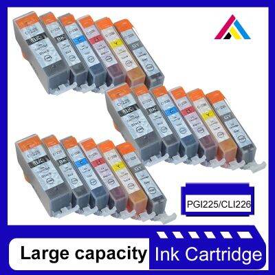 For PGI-225 CLI-226  Ink Cartridge Replacement for PGI225 CLI226 for Canon PIXMA MG6120 MG8120 MG6220 MG8220 MG8120B IX6520 Ink Cartridges