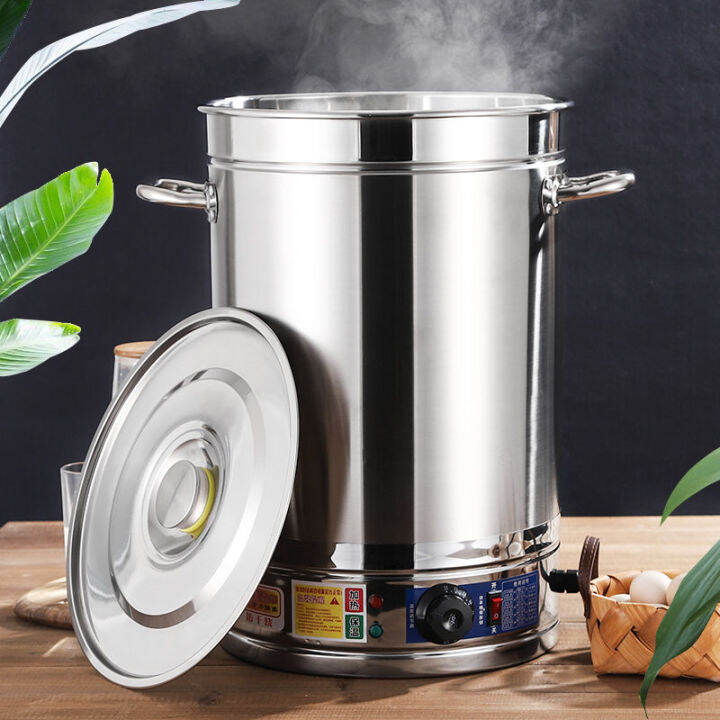 Commercial 304 stainless steel electric water bucket, household