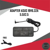 ADAPTER NOTEBOOK ASUS 19V6.32A*5.5X2.5 SLIM / สายชาร์จโน๊ตบุ๊ค เอซุส + แถมสายไฟ