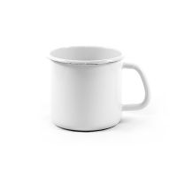 เกรดญี่ปุ่น หม้อต้มอาหารอีนาเมลทรงถ้วยน้ำขนาดใหญ่ / Big Enamel Mug for cooking &amp; Storage