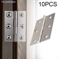❀ 10pcs Stainless Steel Door Hinges Cabinet Doors Windows Wooden Box Flat Hinge Home Furniture Hardware