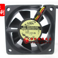 สำหรับ Adda Ad0612ub-a76gl 60*60*25มม. Dc 12V 0.35a 6Cm แกนพัดลม