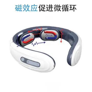 Cervical Massager, Electromagnetic Electric Shock Pulse Therapy