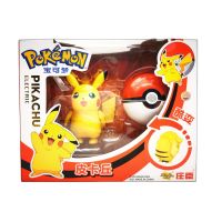 Pokemon Figures Genuine Original Box Deformation Toy Anime Figure Pikachu Charizard EVEE Monster Pokeball Model Birthday Gift