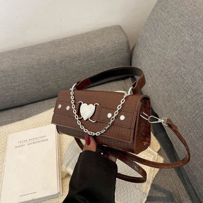 This Years Popular Bag Fall New Fashion Shoulder Simple Portable Crossbody Commuter Small Square Bag
