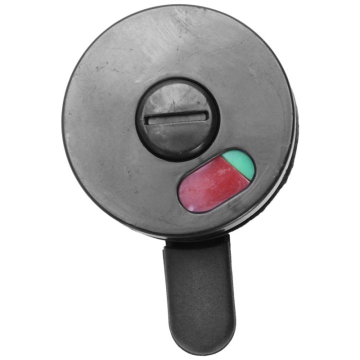 best-value-กุญแจและสวิตช์ล็อคแสดงสถานะการหมุนล็อคประตูสาธารณะ2ชิ้นสีแดงสีเขียว