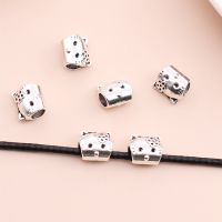 20PCS Silver Plated Kitty Bead Accessories For Women Pandora Style Charm Bracelet Necklace Jewelry Making