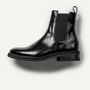 Giày nam Chelsea Boot da bò Patent chống nhăn