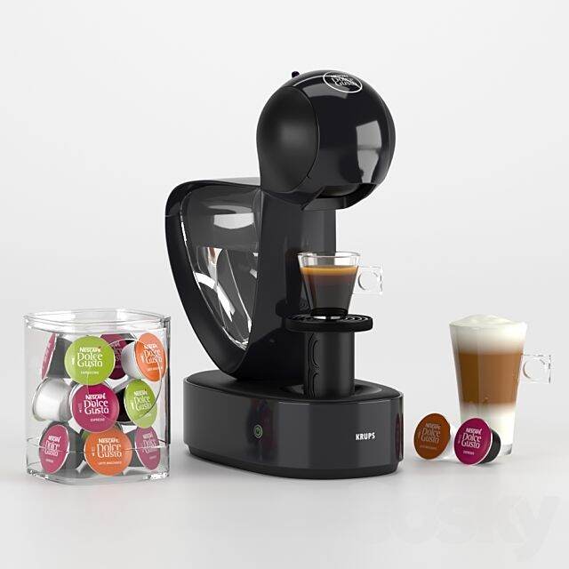 (READY STOCK) Nescafe Capsule Pod Coffee Machine Infinissima Hot and