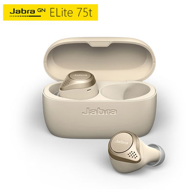 Ja Elite 75t True Wireless Bluetooth Earphone Sports Noise Reduction Headset Music Game Headphones IPx6 Waterproof