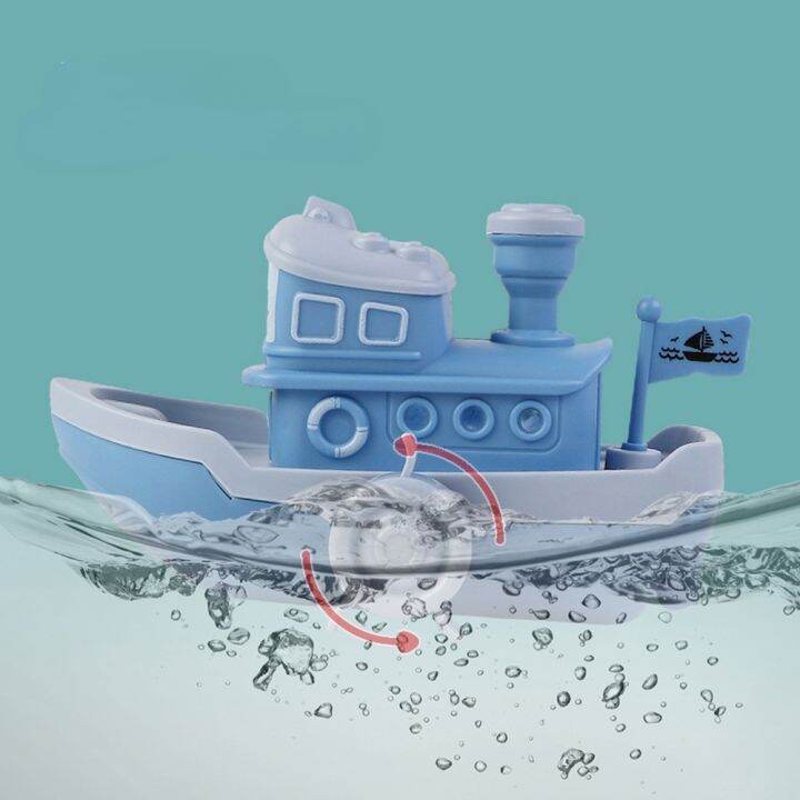 baby-bath-toys-cute-cartoon-ship-boat-clockwork-toy-wind-up-toy-kids-water-toys-swimming-beach-game-for-children-gifts-boys-toys