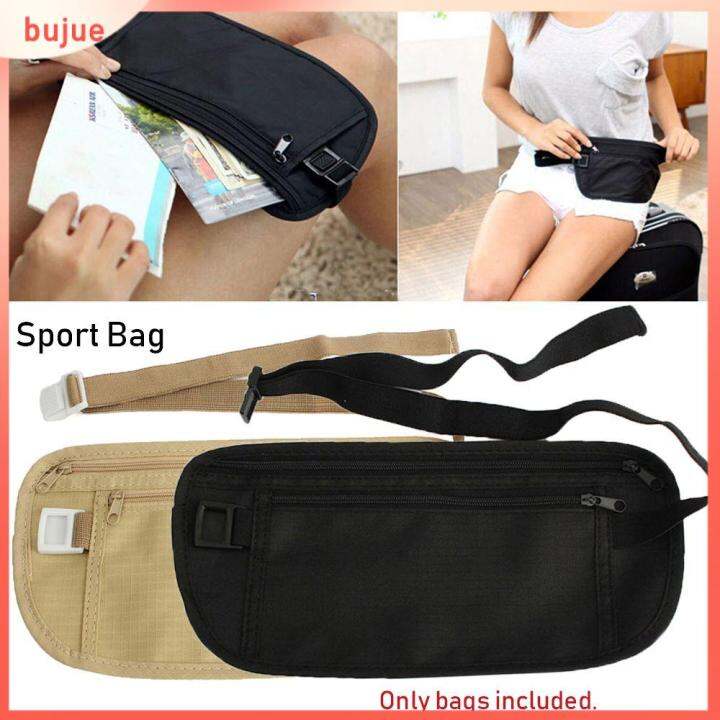 Invisible Travel Waist Pouch for Passport Money Belt Bag Hidden Security  Wallet