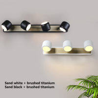 Simple LED Toilet Mirror Headlight Fashion Bathroom Mirror Cabinet Light Personality Wall Light Bedroom Vanity Light