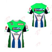 T-shirts Suzuki Ecstar Vth-ha View 2 Men T-shirt Summer Short Sleeve Fashion Woman Moto Racing Team Children Clothes Tops 2023 New T-shirt