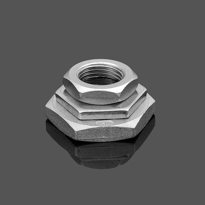 1-4-2-bsp-female-thread-hexagon-hex-nut-304-stainless-steel-dn8-dn50-water-pipe-fitting-joint-connector