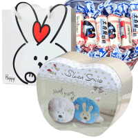 ZEJUN Guanshengyuan White Rabbit Toffee กล่องลูกอมฮาโลวีนดั้งเดิม