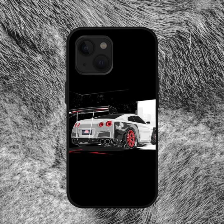 เคสโทรศัพท์-gtr-2รถสปอร์ตหรูหราสำหรับ11-12-mini-13-14-pro-xs-สูงสุด-x-8-7-6s-plus-se-xr