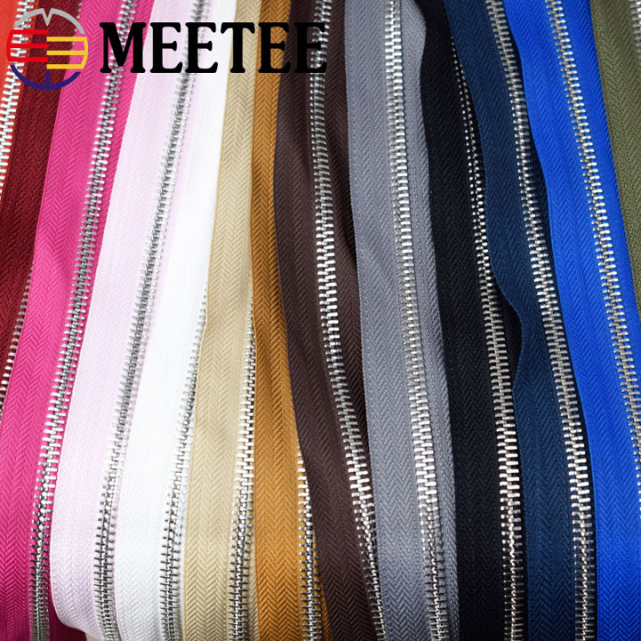 meetee-5-metal-zippers-cm-double-slider-long-open-end-zip-down-jacket-coat-diy-garment-sewing-accessories-tailor-tools