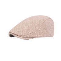 Man Woman Fashion Adjustable Flat Outdoor Travel Dating Newsboy Hat Beret Cap Golf Linen Shopping Birthday Gift Driving Daily
