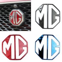 Car Front Grille Emblem Rear Boot Logo Sticker For MG ZS MG6 Morris Garage Stainless Steel Automobile Refitting Accessories