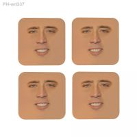 Nicolas Cage Giant Face Coasters Hot Pad Table Decoration amp; Accessories Utensils For Kitchen Table Placemats Napkins Coffee Mat